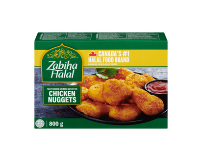 Zabiha Halal Chicken Breast Nuggets - 800.0 G