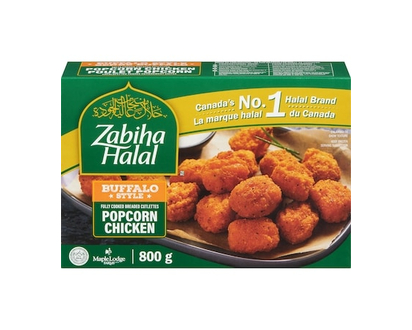 Zabiha Halal Frozen Popcorn Chicken - 800.0 G