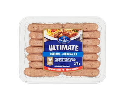 Maple Lodge Farms LT Ultimate Chicken Breakfast Sausages Original - 375.0 G