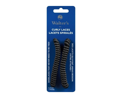 Curly Laces Black - 1.0 EA