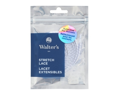 Stretch Lace White Reflective - 1.0 EA