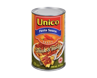 Unico Pasta Sauce, Zesty - 680.0 ML
