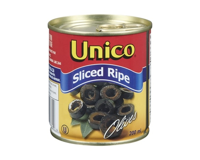 Unico Olives noires mûres tranchées - 200.0 ML