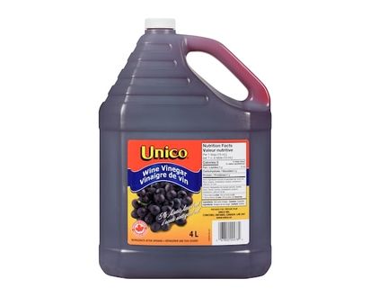Unico Red Wine Vinegar - 4.0 L