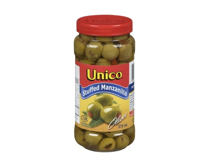 Unico Manzanilla Olives, Stuffed - 375.0 ML