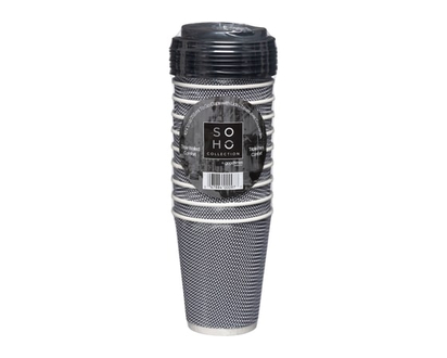 Goodtimes Cups with Lids 12oz - 1.0 EA