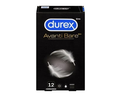 Durex Avanti Bare, Ultra Thin, Condoms - 12.0 EA