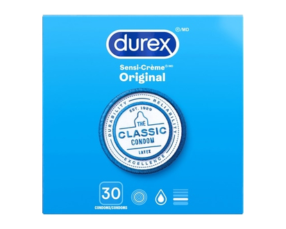 Durex Condoms Classic Ultra Fine Lubricated - 30.0 EA