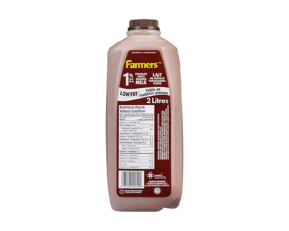 Farmers 1% Chocolate Milk - 2.0 L
