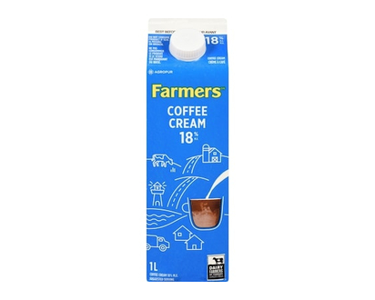 Farmers 18% Coffee Cream - 1.0 L