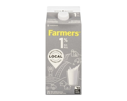 Farmers 1% Milk - 2.0 L