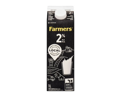 Farmers 2% Milk - 1.0 L