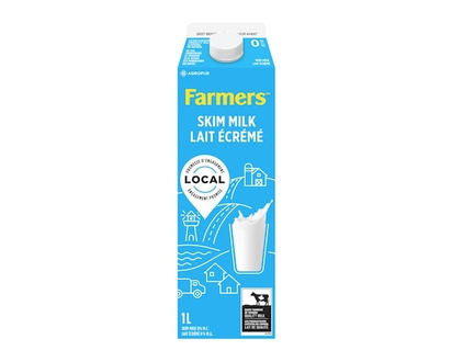 Farmers 0% Skim Milk - 1.0 L