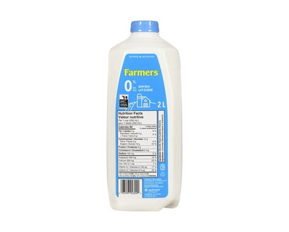 Farmers 0% Skim Milk - 2.0 L