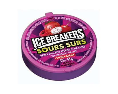 Ice Breakers Berry Sour Mints - 43.0 G