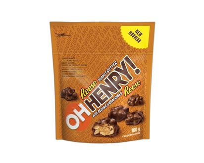 Oh Henry Bite avec beurre d'arachides Reese - 180 G