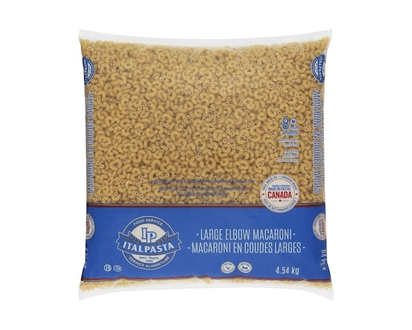 Pasta, Tradizionale Macaroni Products Large Elbows - 4.54 KG