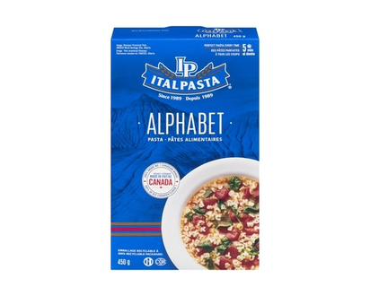 Italpasta Pasta, Alphabets - 450.0 G
