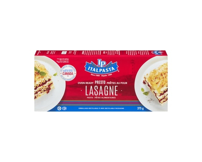 Italpasta Oven Ready Lasagne - 375.0 G