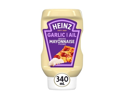 Heinz Garlic Mayonnaise Style Sauce - 340.0 ML