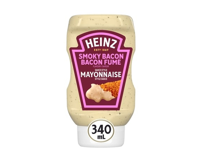 Heinz Smoky Bacon Flavour Mayonnaise Style Sauce - 340.0 ML