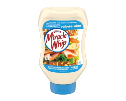 Kraft Miracle Whip Calorie Wise Spread - 650.0 ML