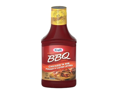 Kraft Chicken & Rib BBQ Sauce - 455.0 ML
