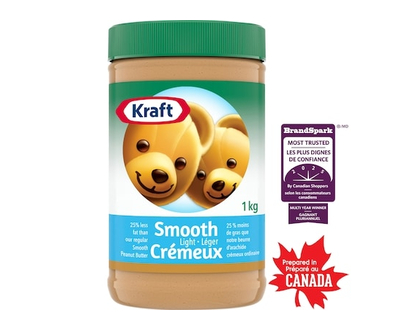 Kraft Smooth Light Peanut Butter - 1.0 KG