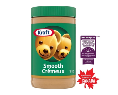 Kraft Smooth Peanut Butter - 1.0 KG