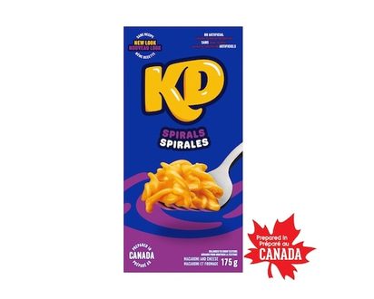 Kraft Kd Macaroni & Cheese Spirals - 175.0 G