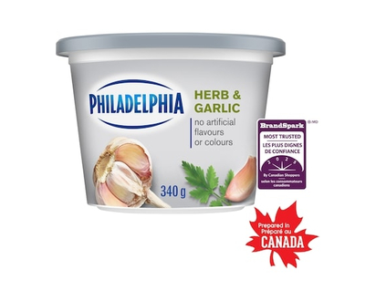 Philadelphia Herb & Garlic Cream Cheese Product - 340.0 G