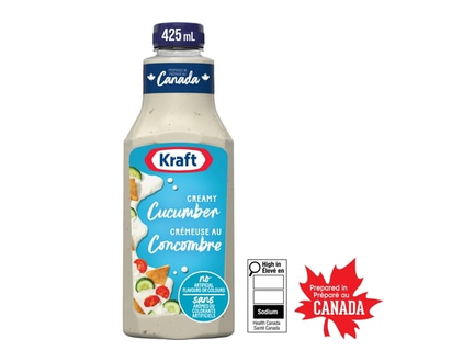 Kraft Creamy Cucumber Salad Dressing - 425.0 ML