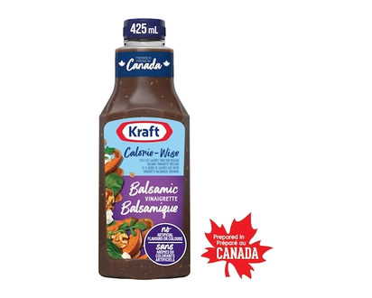 Kraft Calorie-Wise Balsamic Vinaigrette Salad Dressing - 425.0 ML