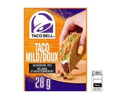 Taco Bell Mild Taco Seasoning Mix - 28.0 G