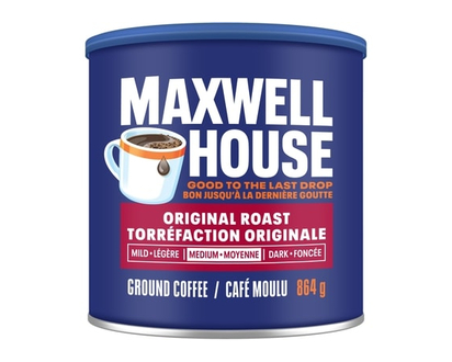 Maxwell House Café Moulu Torréfié Original, Boîte - 864 G