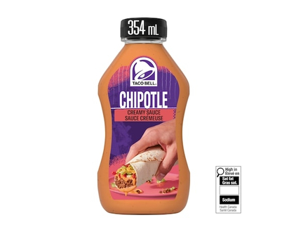Taco Bell Creamy Chipotle Sauce - 354.0 ML