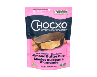 ChocXO Dark Chocolate Almond Butter Cup - 98.0 G