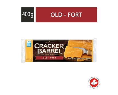 Cracker Barrel Cheddar-Coloured Old Cheese - 400.0 G
