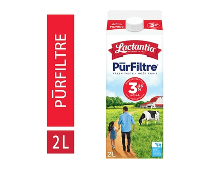 Lactantia PÅ«rFiltre Milk 3.25% Homogenized - 2.0 L