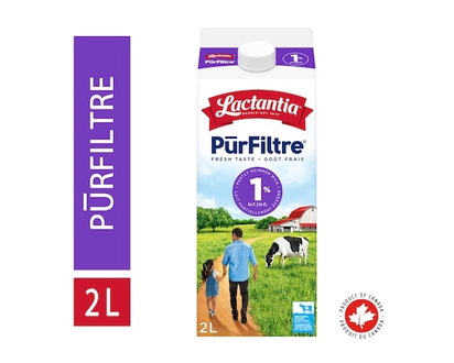 Lactantia Purfiltre Partially Skimmed Milk 1% - 2.0 L
