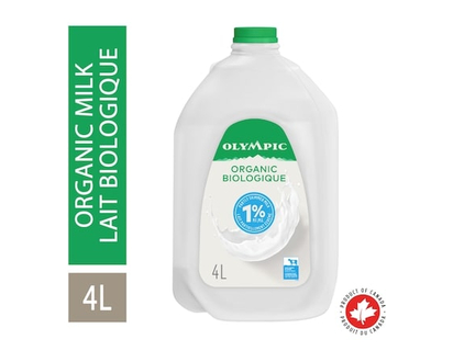 Olympic Organic 1% Milk - 4.0 L