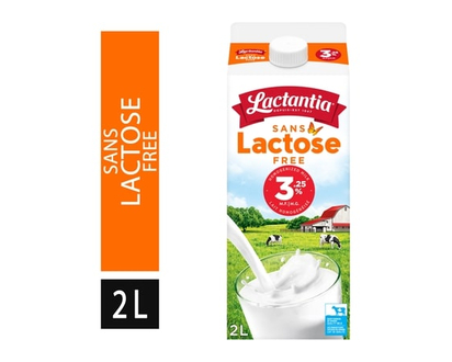 Lactantia Lait sans lactose 325% homogénéisé - 2.0 L