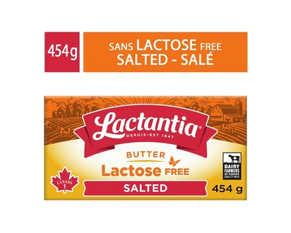 Lactantia Sans lactose beurre salé - 454.0 G
