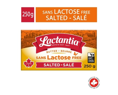 Lactantia Beurre salé sans lactose. - 250.0 G