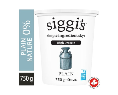 siggi's Plain Skyr Yogurt 0% - 750.0 G