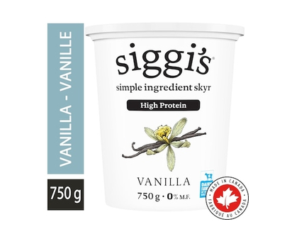 siggi's Vanilla Skyr Yogurt 0% - 750.0 G