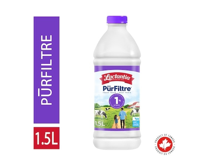 Lactantia Purfiltre Milk 1% Partly Skimmed - 1.5 L