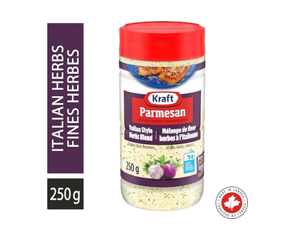 Kraft Italian Style Grated Parmesan Cheese - 0.25 KG