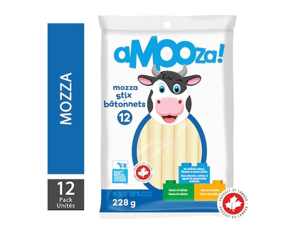 Amooza ! Mozza Cheese Stix 12-Pack - 228.0 G