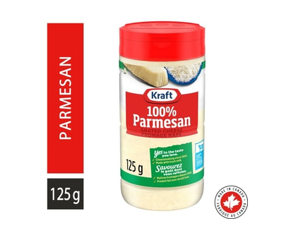 Kraft Fromage parmesan râpé - 125.0 G